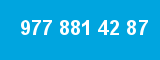 977 881 42 87 977 881 42 87